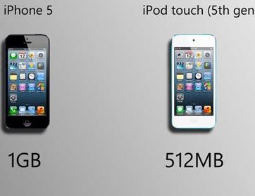 ماذا تختار بين iPhone 5 وiPod touch 5G ؟